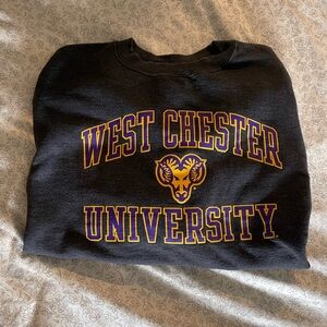 West Chester University Gray Crewneck